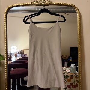 Athletic dress with built in shorts